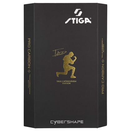 STIGA Bat Pro Carbon Plus CYBERSHAPE® Truls Edition - 5-Star, Bordtennisracket