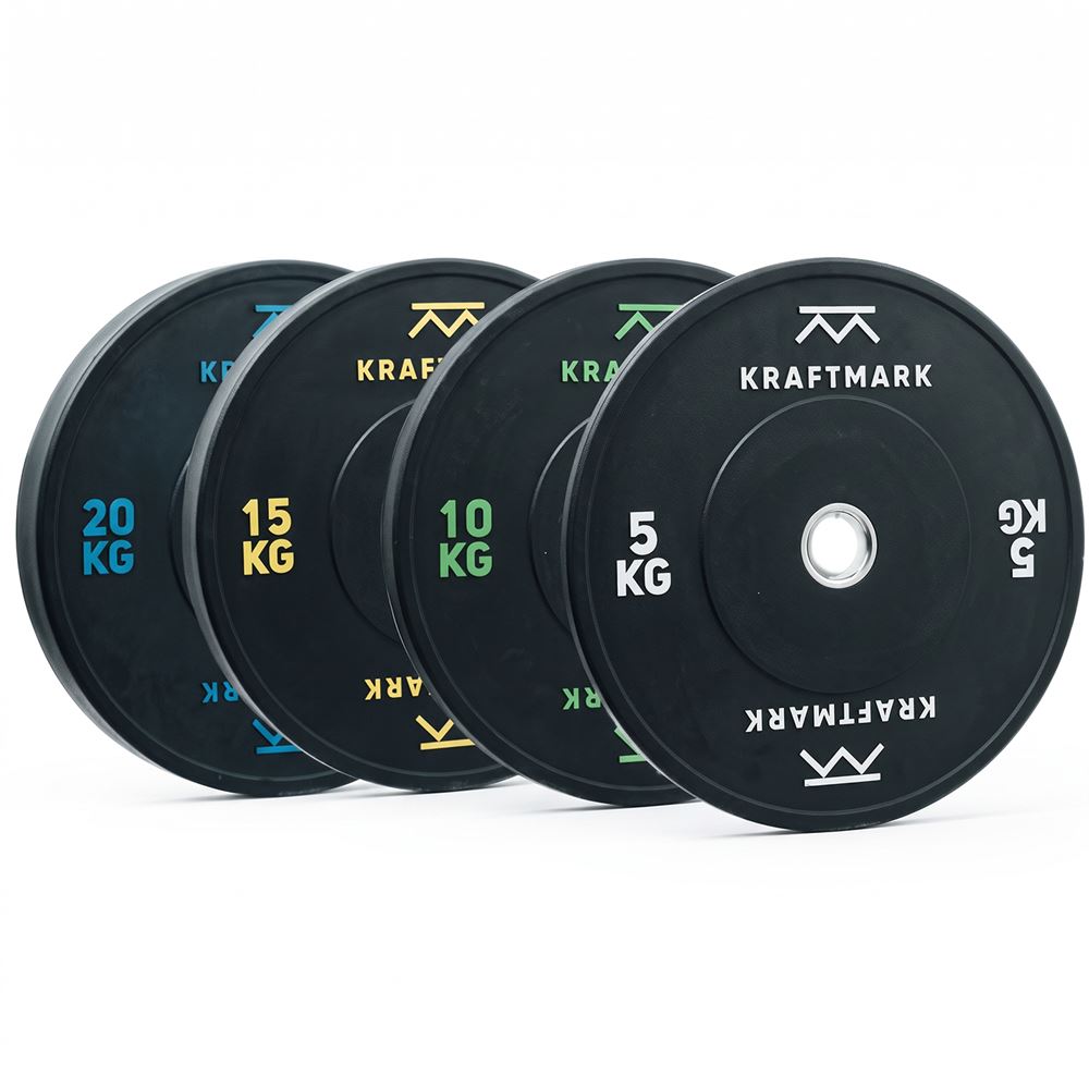 Kraftmark Internationellt Viktset Bumpers 2.0 100 kg, Viktpaket bumper