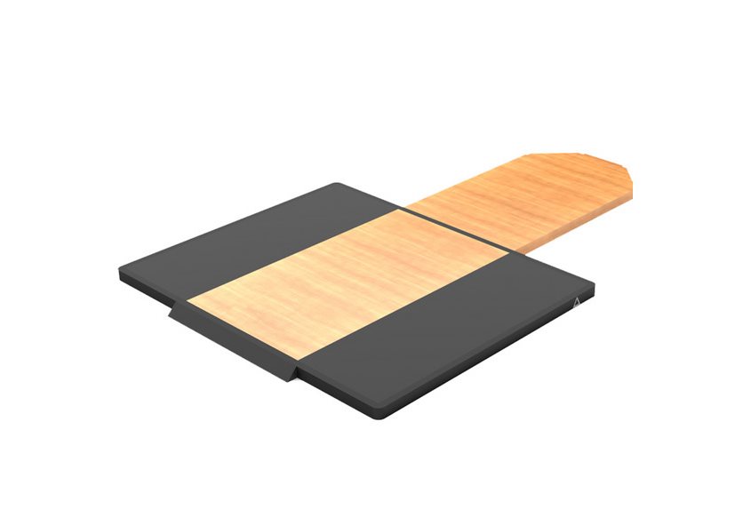 Skelcore Wooden Lifitng Platform With Extension For Rack - 60Mm