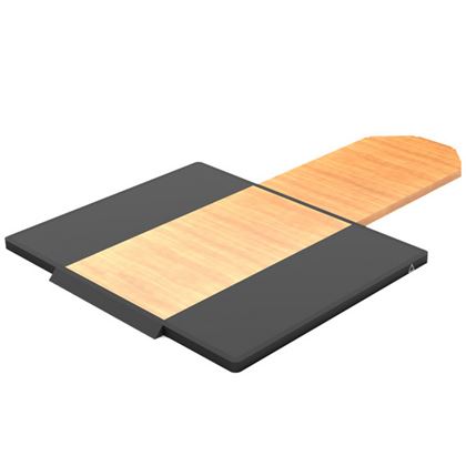 Skelcore Wooden Lifitng Platform With Extension For Rack - 60Mm