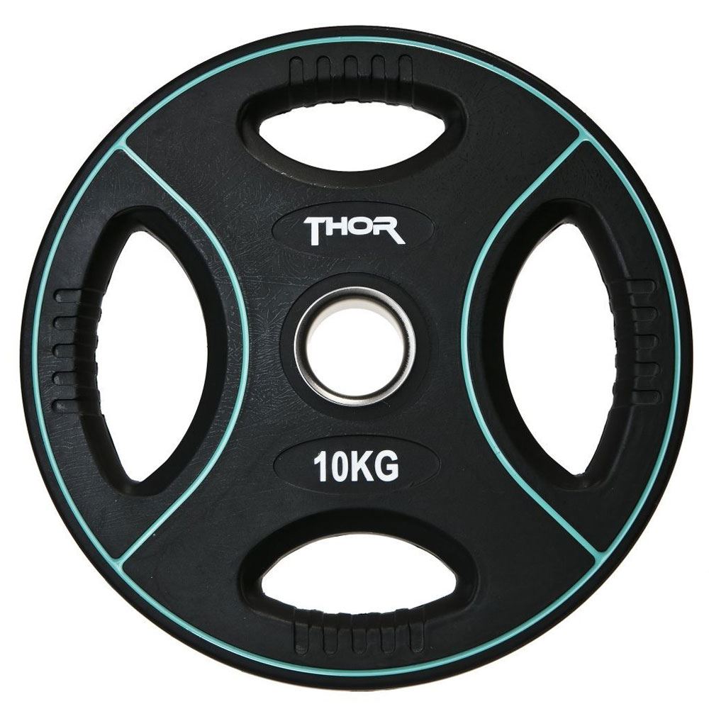 Thor Fitness Svarta PU Viktskivor, Viktskivor PU