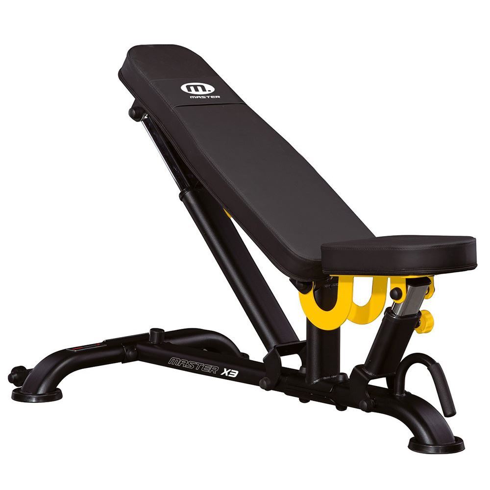 Master Fitness Bench X3, Tr&auml;ningsb&auml;nk