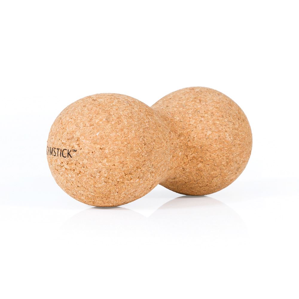 Gymstick Active Fascia Doubleball Cork, Massageroller