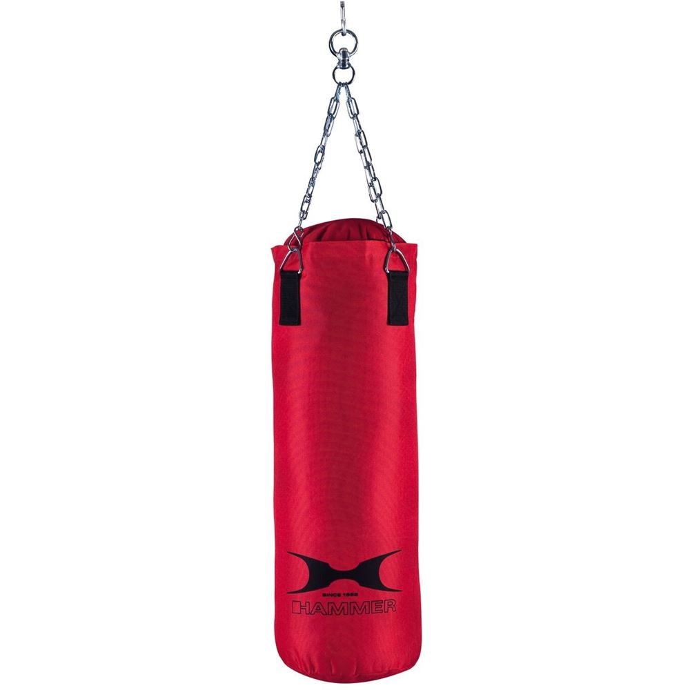 Hammer Boxing Punching Bag Fit - Red, Kampsports&auml;ck