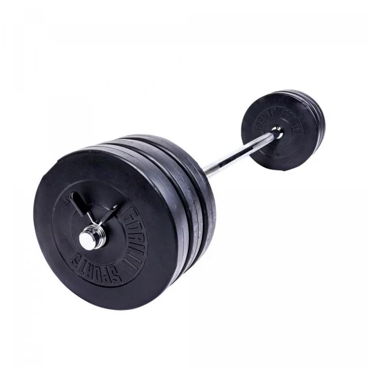 Gorilla Sports Skivst&aring;ngspaket BASIC - 38kg, Skivst&aring;ngsset plast