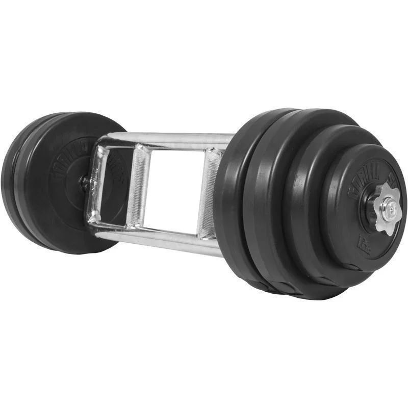 Gorilla Sports Tricepsst&aring;ng BASIC - 35 kg, Skivst&aring;ngsset plast