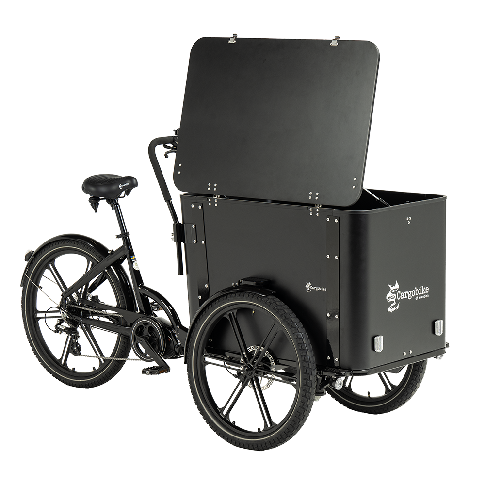 Cargobike Box avec caisson de transport