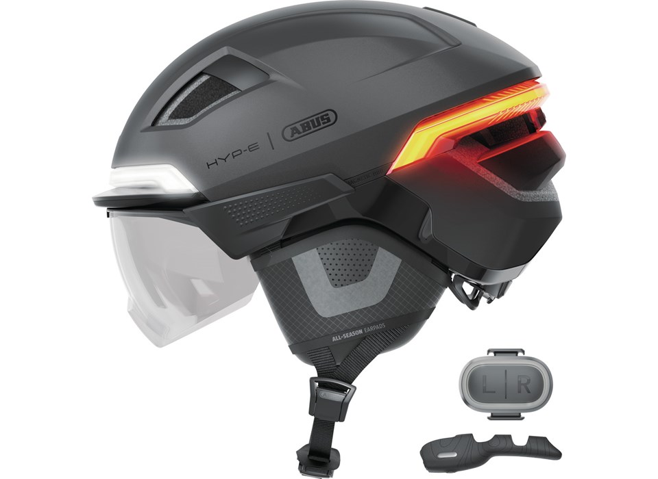 Helmet ABUS HYP-E BL.ACE volcano titan M
