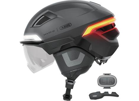 Hjälm ABUS HYP-E BL.ACE volcano titan M