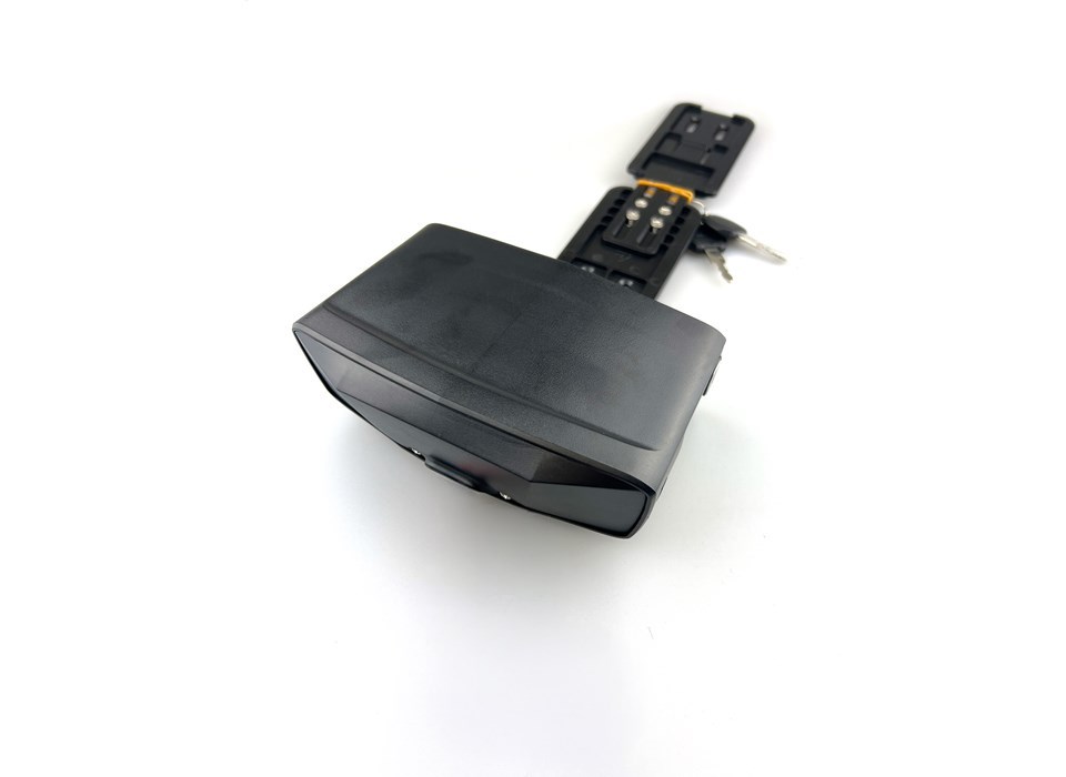 Batterihållare inkl, lås och nycklar (Flex)