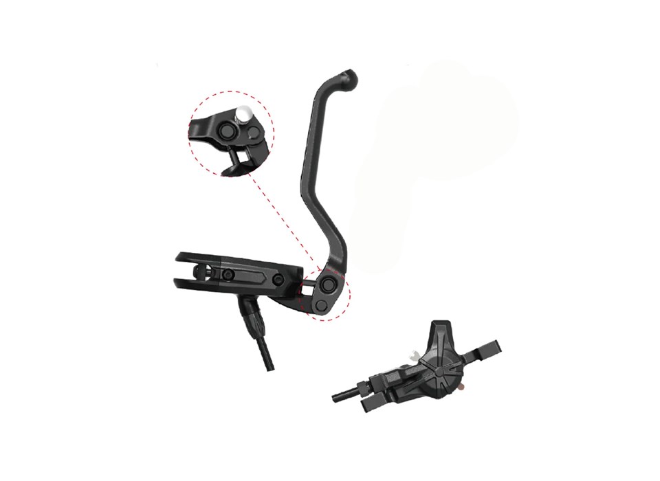 Hydraulisk bremssystem bag Bengal Flex (uden cutoff)