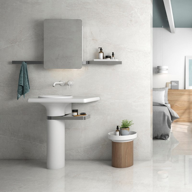 Klinker Tenfors Athens Blanco Marmor Blank 60x60 cm