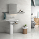 Klinker Tenfors Athens Blanco Marmor Blank 60x60 cm