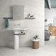 Klinker Tenfors Persa Blanco Marmor Matt 60x60 cm