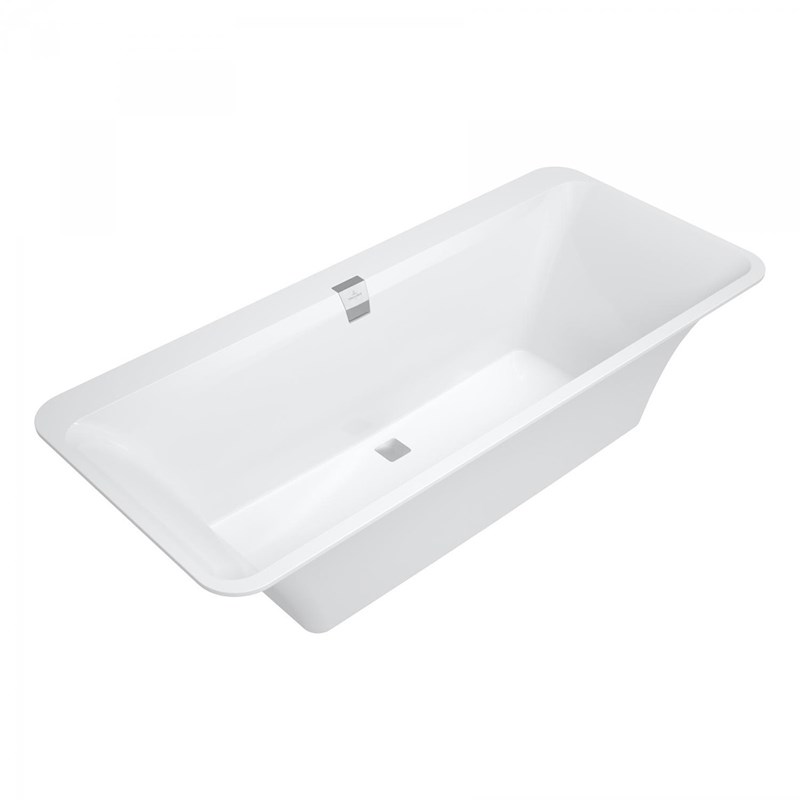 Inbyggnadsbadkar Villeroy & Boch Squaro Edge 12 Rektangulär 1800 mm