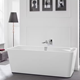 Badkar Villeroy & Boch Squaro Edge 12 med Multiplex Trio 1800 mm