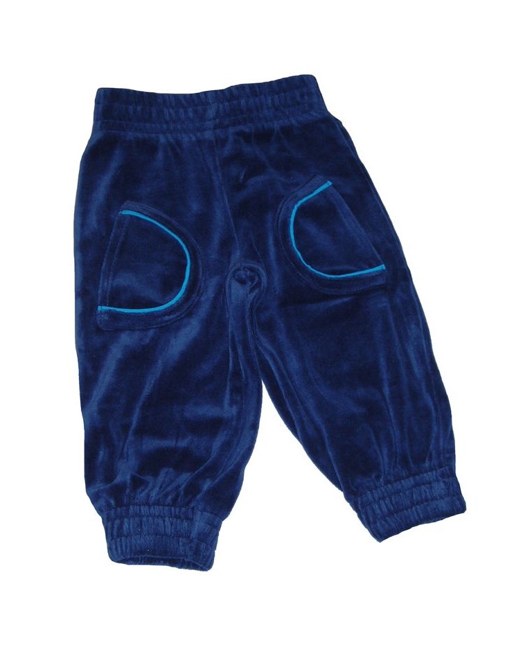 Småfolk Baggy pants baby, velour
