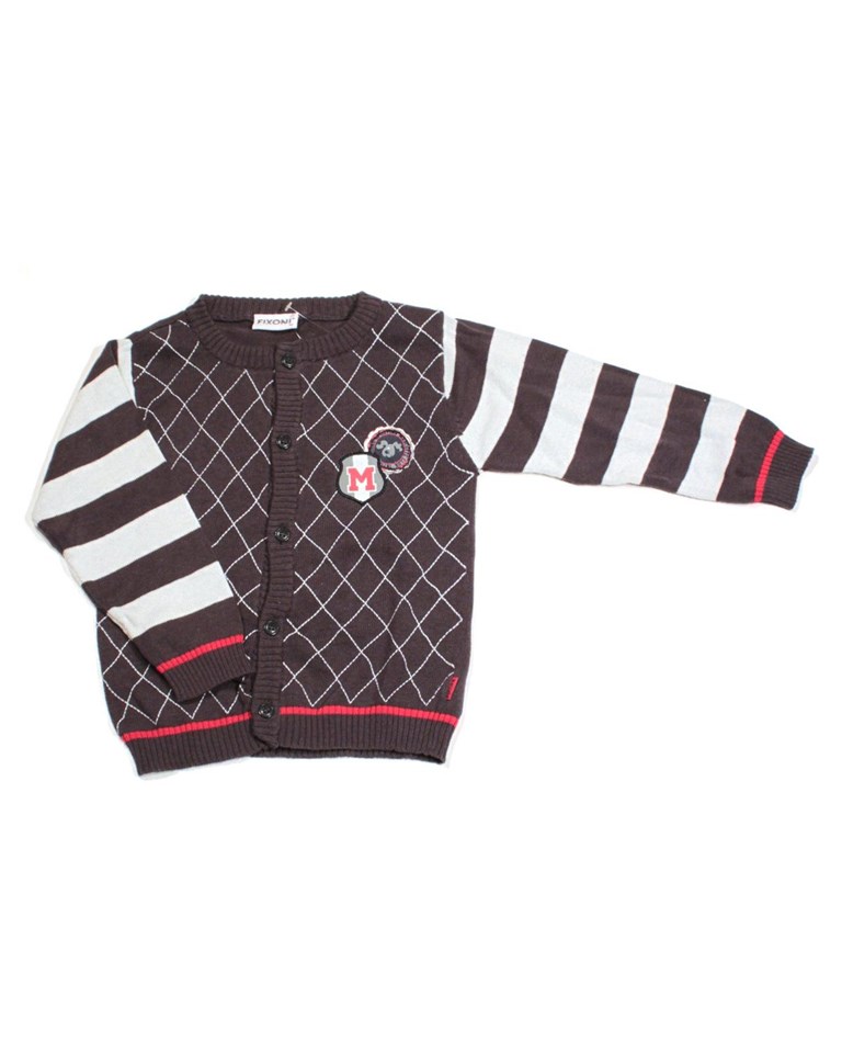 Fixoni Cardigan, stickad