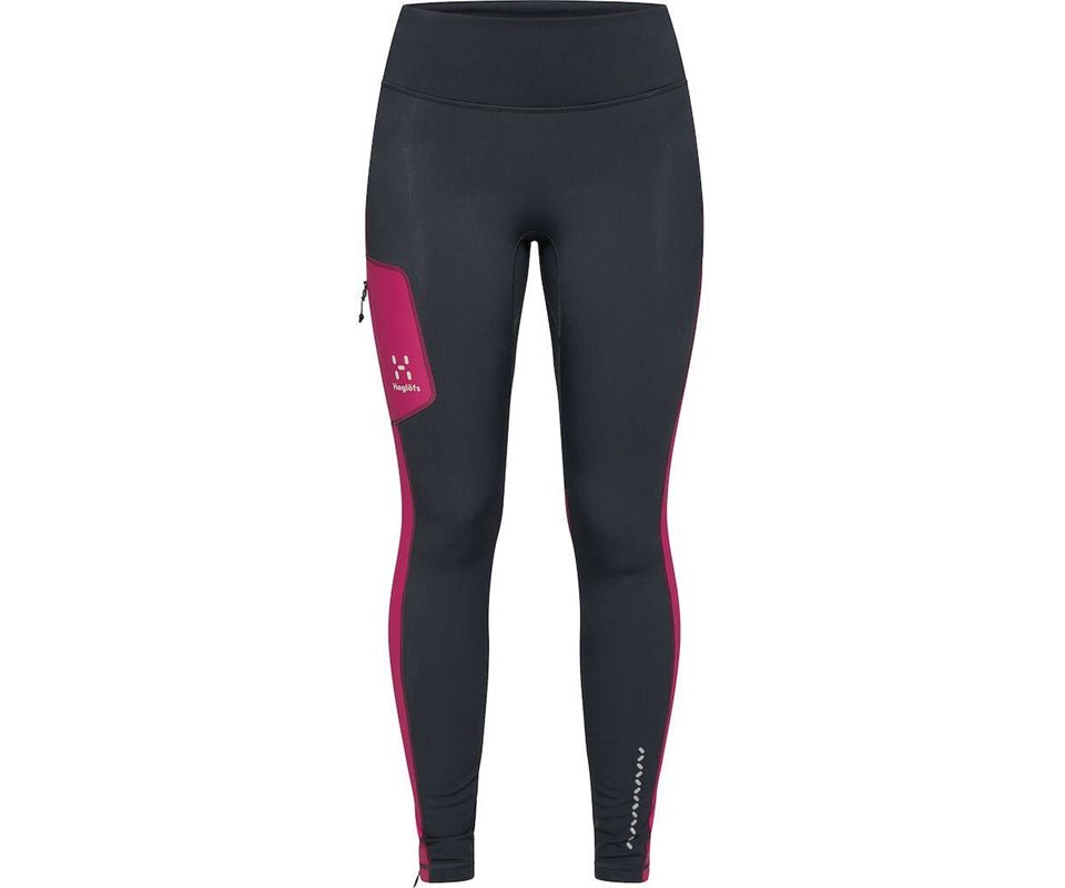 Haglöfs L.I.M Winter TightsWomen Magnetite/Ultra Pink