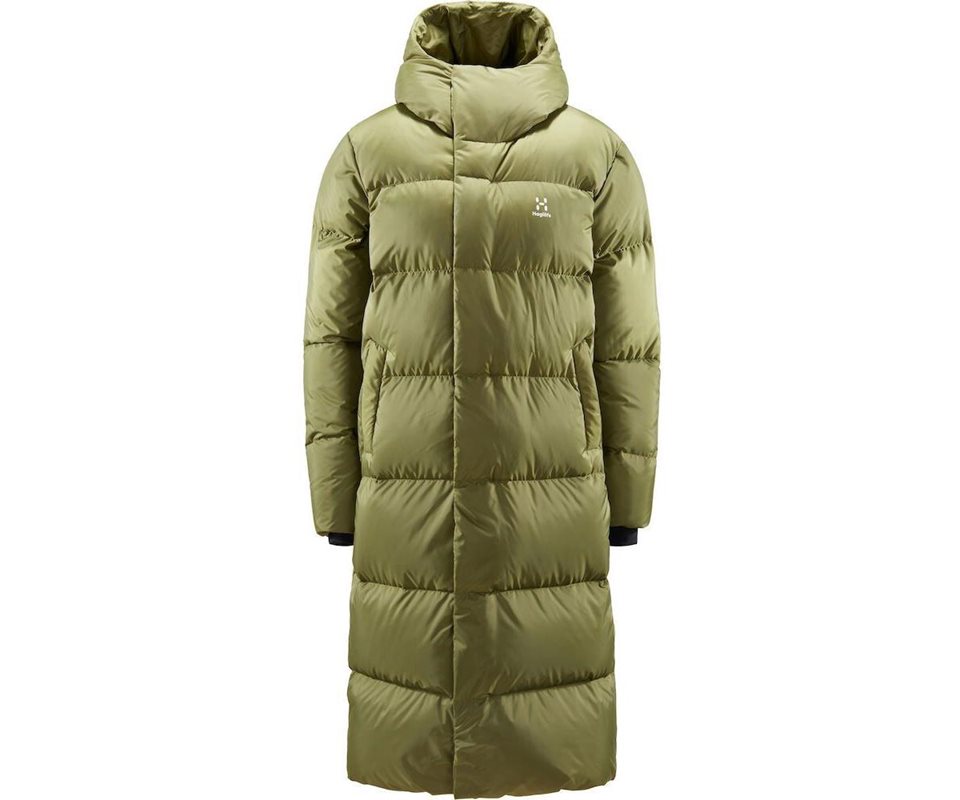 Haglöfs Long Down Parka Women Olive Green