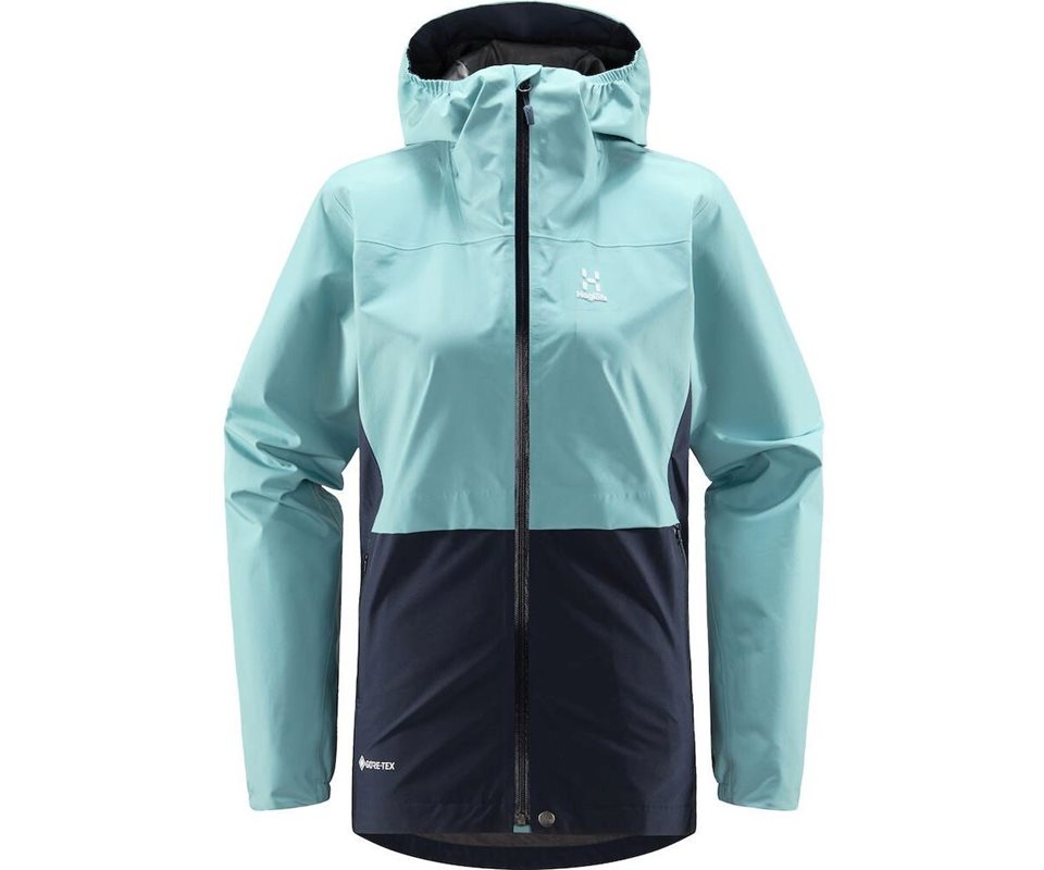 Haglöfs Wilda GTX Jacket Women Frost Blue/Tarn Blue