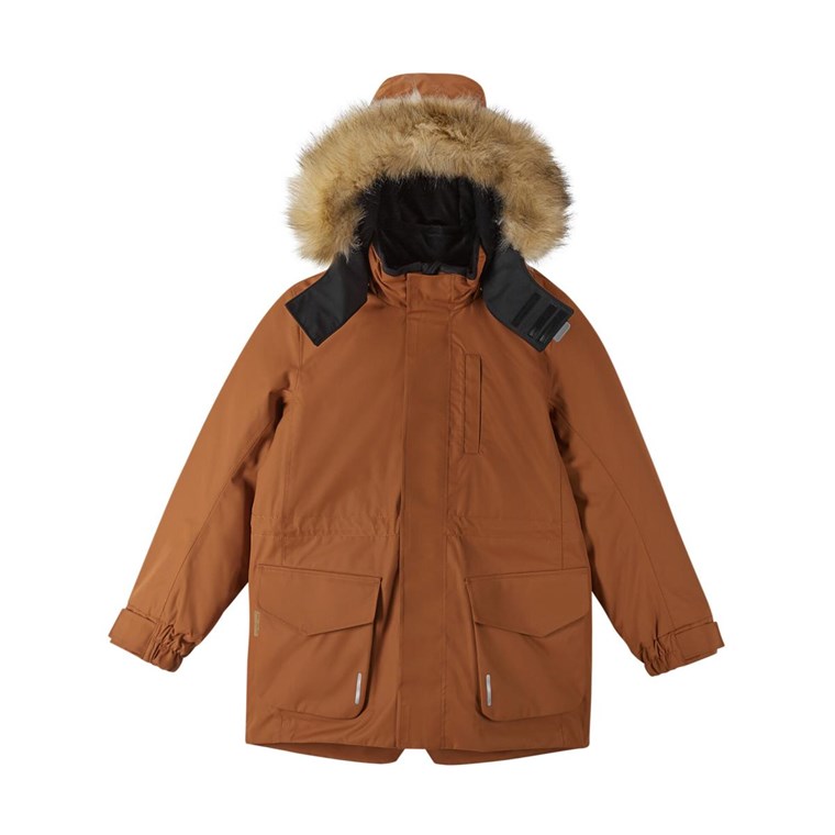 Reima Naapuri Reimatec Winter Jacket Kids Cinnamon Brown