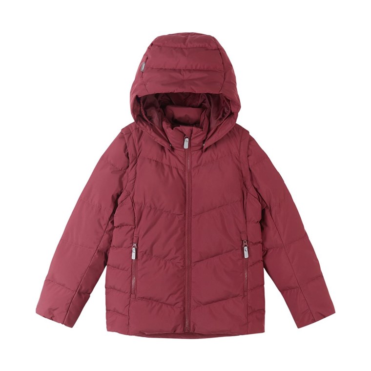 Reima Paahto Down Jacket Girls Jam Red