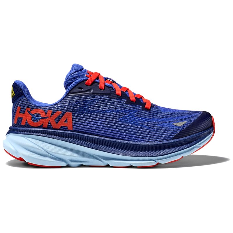 Hoka Clifton 9 Youth Bellwether Blue/Dazzling Blue