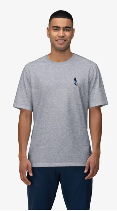 Norrøna /29 Cotton Activity Embroidery T-Shirt M’s Grey Melange