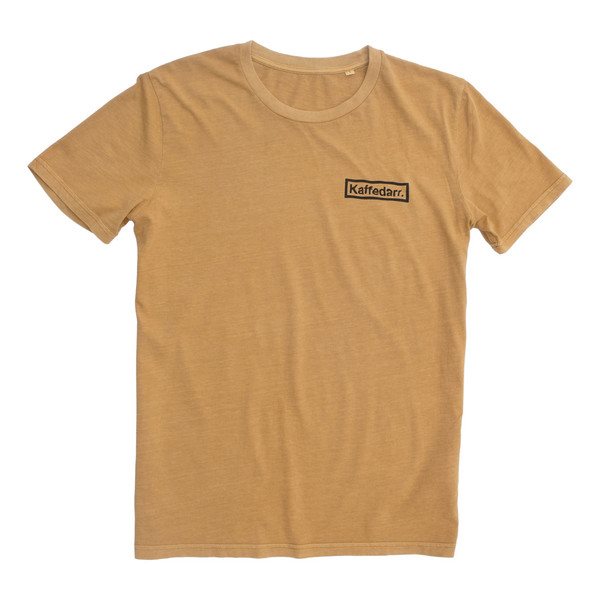 Lemmel Kaffe T-shirt ”Kaffedarr” Ochre Yellow