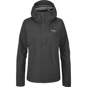 Rab Downpour Eco JacketWomens Black