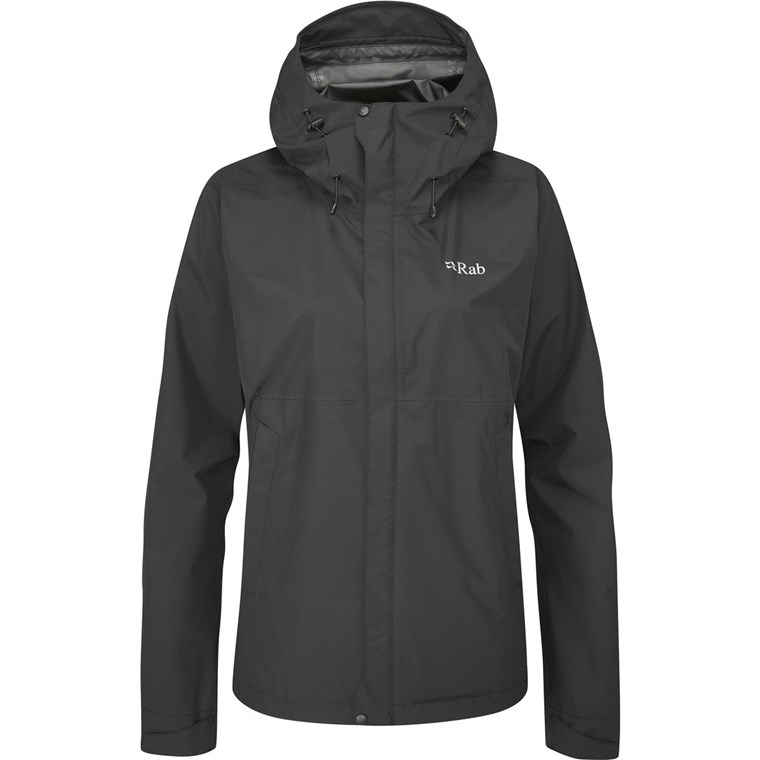 Rab Downpour Eco Jacket Womens Black