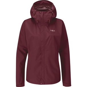 Rab Downpour Eco JacketWomens Deep Heather