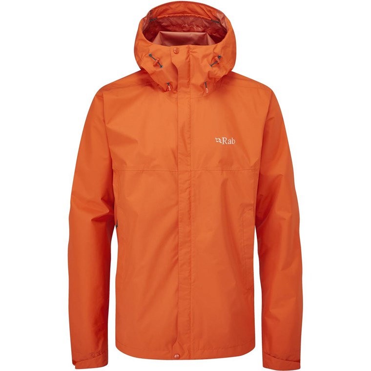 Rab Downpour Eco Jacket Firecracker