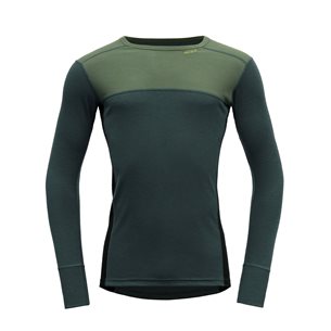 Devold Lauparen Merino 190 Shirt Man Forest/Woods/Black