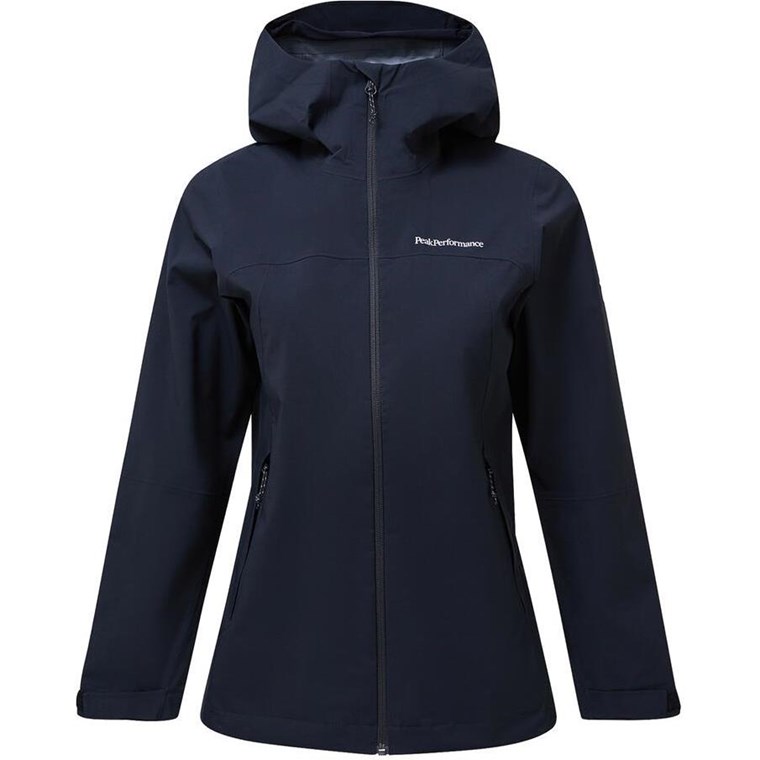 Peak Performance W Trail Hipe Shell Jacket Black