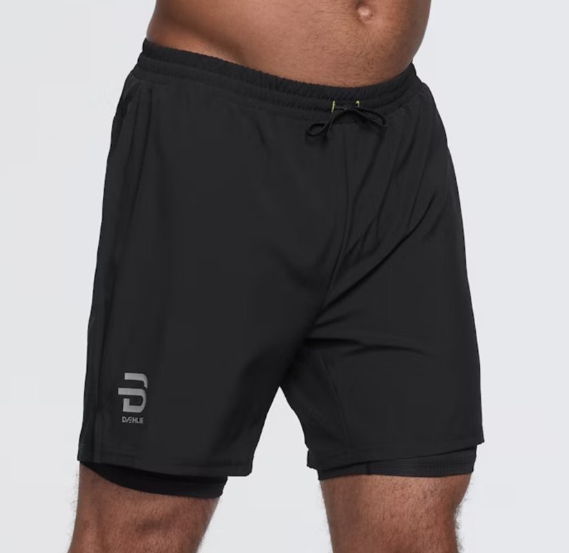 Shorts Run 2 In 1 Black S, Black