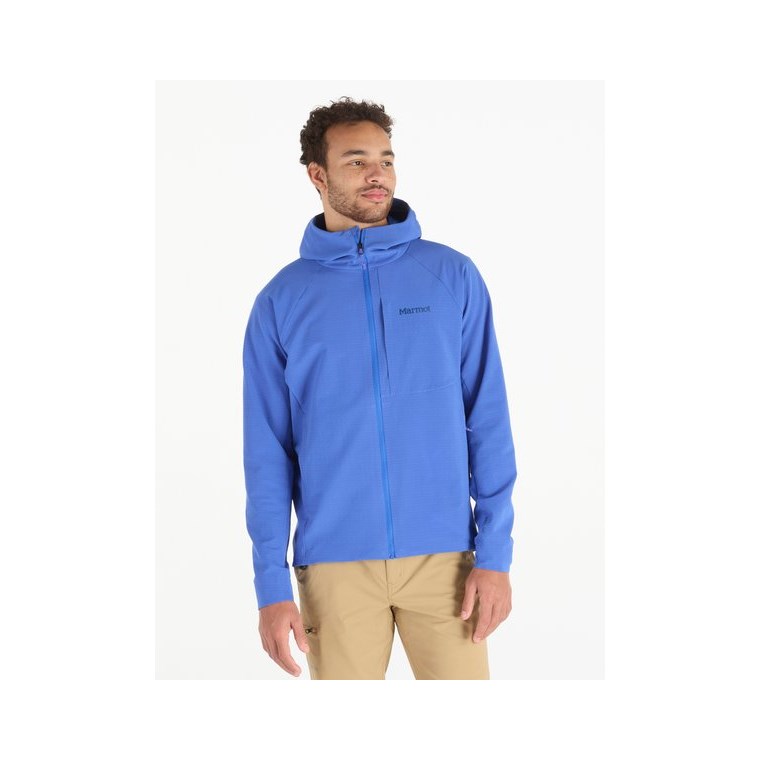 Marmot Pinnacle Driclime Hoody Trail Blue