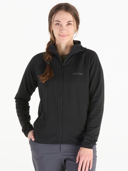 Marmot Wm's Leconte Fleece Hoody Black