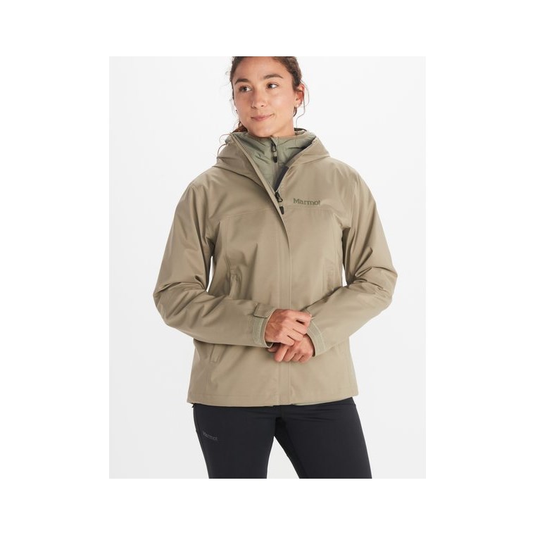 Marmot Wm'S Precip Eco Pro Jacket Vetiver