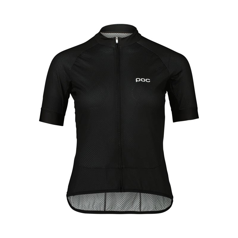 POC W’s Essential Road Logo Jersey Uranium Black/Hydrogen White