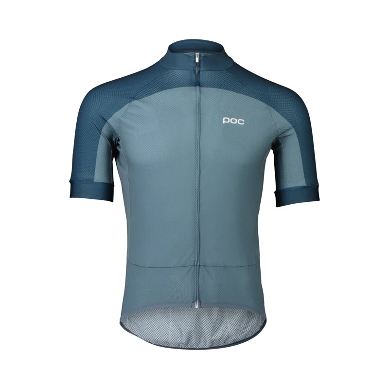 POC M’s Essential Road Logo Jersey Calcite Blue/Dark Calcite Blue