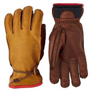 Hestra Wakayama 5-Finger Gloves Cork/Brown