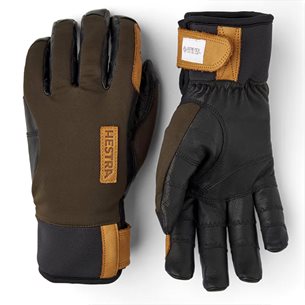 Hestra Ergo Grip Active Wool Terry Gloves Dark Forest / Black