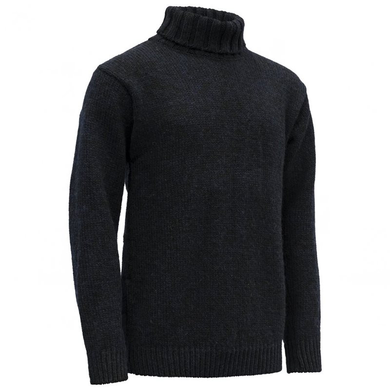 Devold Nansen High Neck Sweater Navy