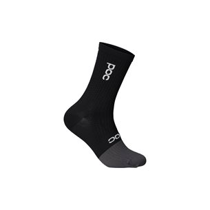POC Flair Sock Mid Uranium Black/Sylvanite Grey