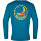 La Sportiva Climbing on the Moon Sweatshirt M Turchese/Giallo