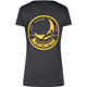 La Sportiva Climbing on the Moon T-Shirt W Carbon/Giallo