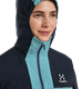 Haglöfs L.I.M Alpha Hood Women Frost Blue/Tarn Blue