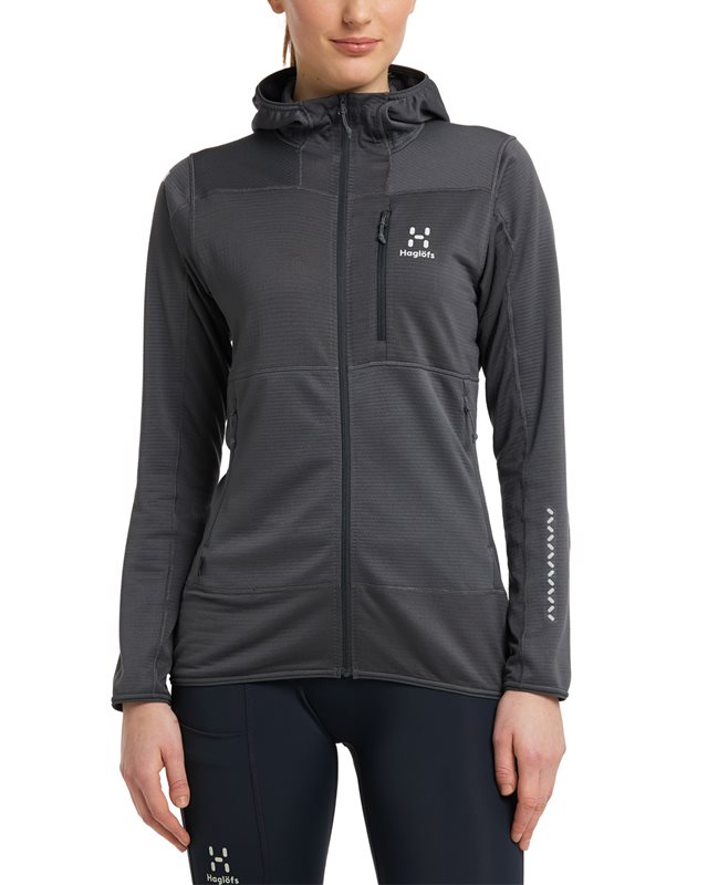 Hagl&ouml;fs L.I.M Mid Fast Hood Women Magnetite
